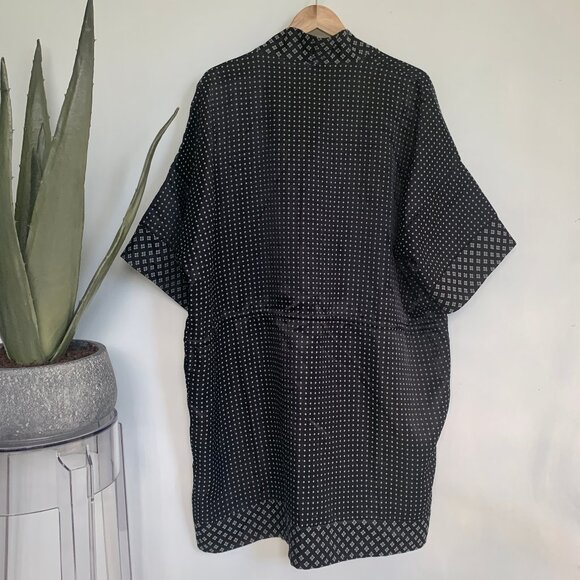 GAP Mix-Print Topper Jacket Black L/XL - Picture 8 of 9